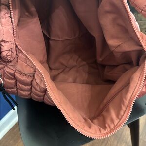 Free People quilted carryall
